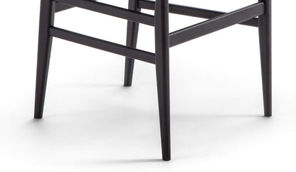 Chaise 646 Leggera de Gio Ponti - Cassina-structure en bois noir sans assise-Cassina