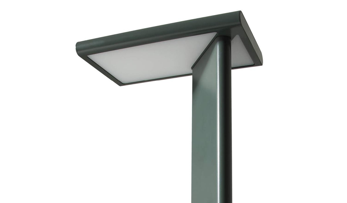 Lampe à poser Polyshape de Ferréol Babin - Cassina-détail de la tête vert foncé-Cassina