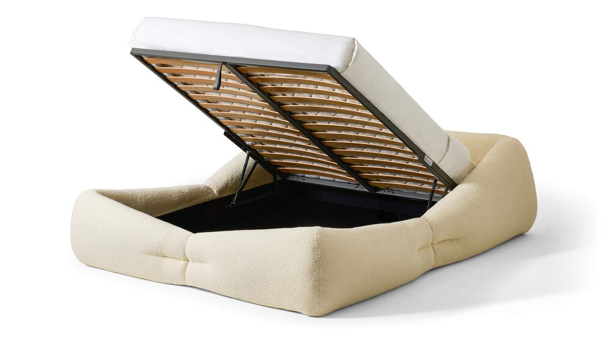 Lit Mon-Nid de Patricia Urquiola - Cassina-coffre de rangement ouvert-The Woods Gallery