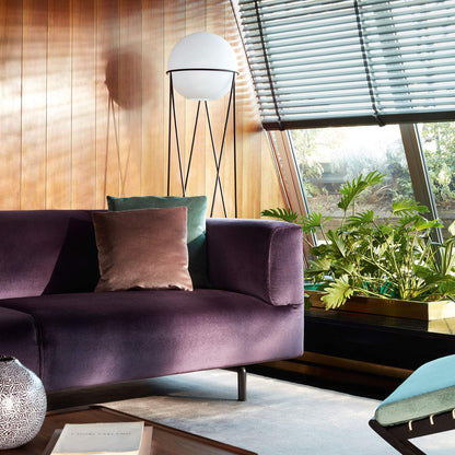 Canapé Met de Piero Lissoni - Cassina-canapé devant une baie vitrée-The Woods Gallery
