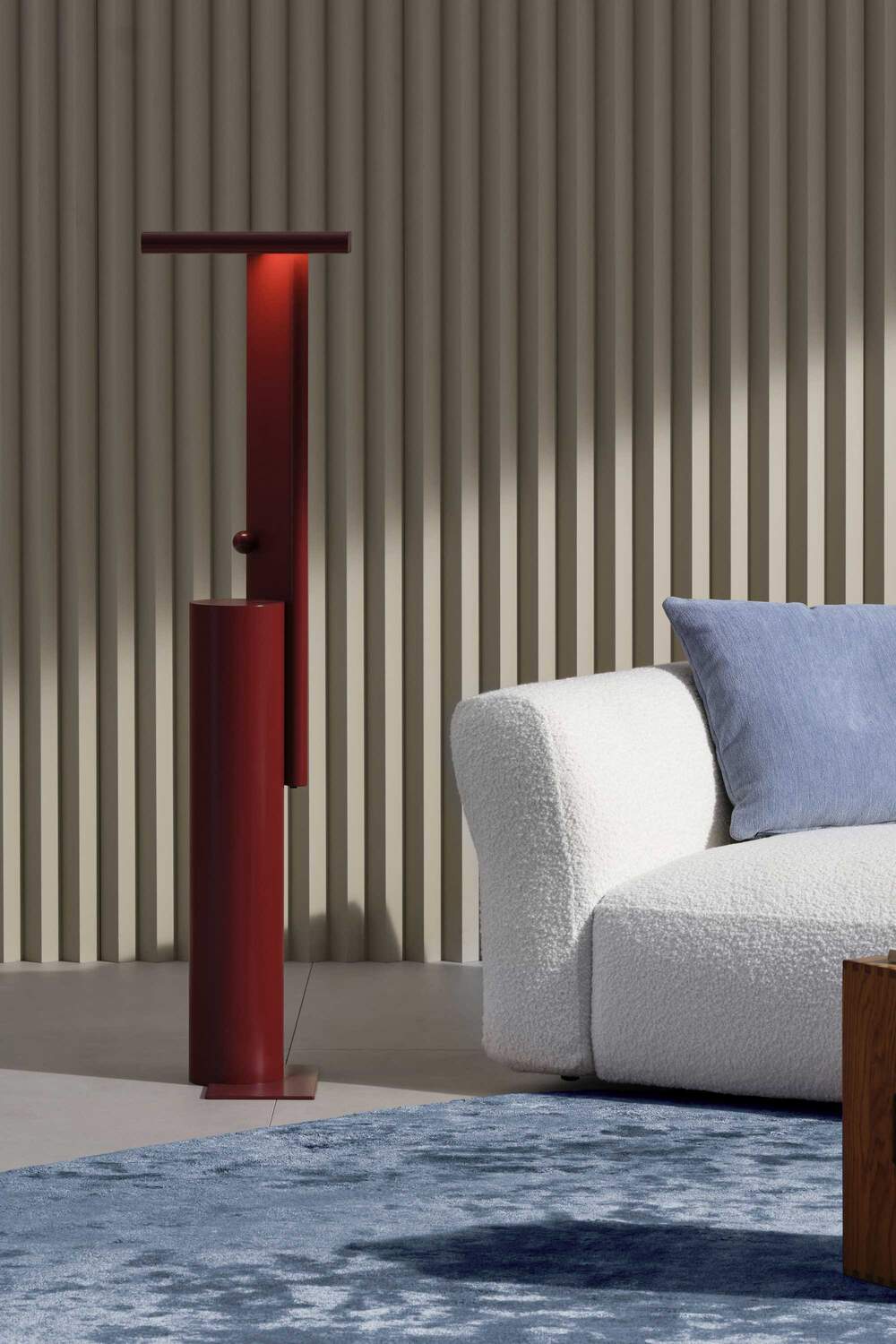 Lampadaire Polyshape de Ferréol Babin - Cassina-en situation près d&