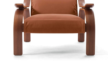 Fauteuil Woodline de Marco Zanuso - Cassina-détail de l&