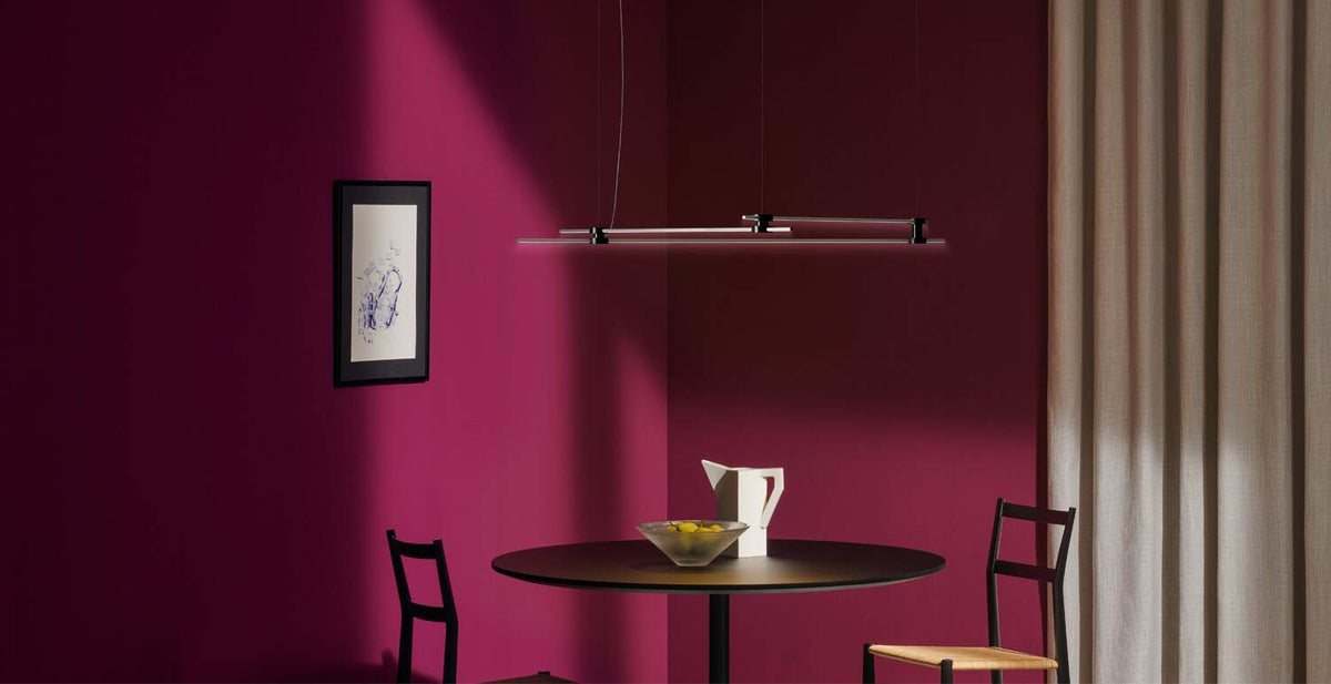 Suspension Eitie Triangle Horizontal de Tobia Scarpa - Cassina-en situation au-dessus d&