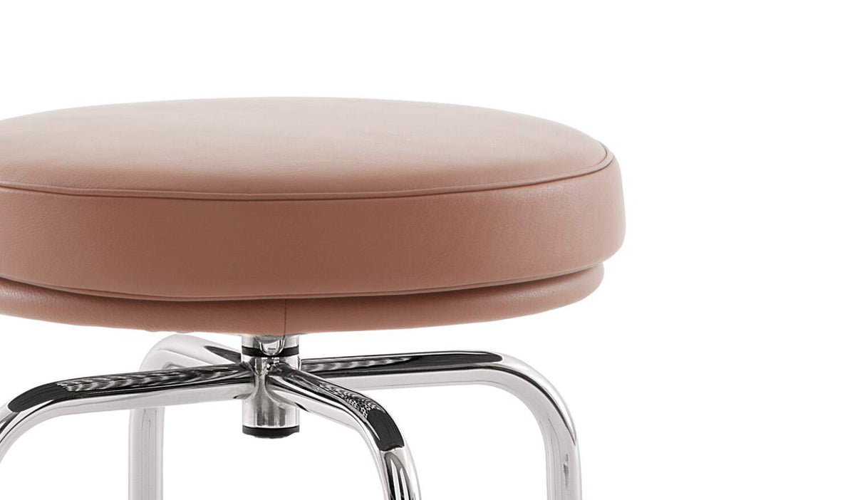 Tabouret tournant 8 (LC8) - Cassina-détail de l&