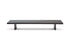 Banc modulable 514 Refolo de Charlotte Perriand - Cassina-banc bas noir, vue de face-Cassina