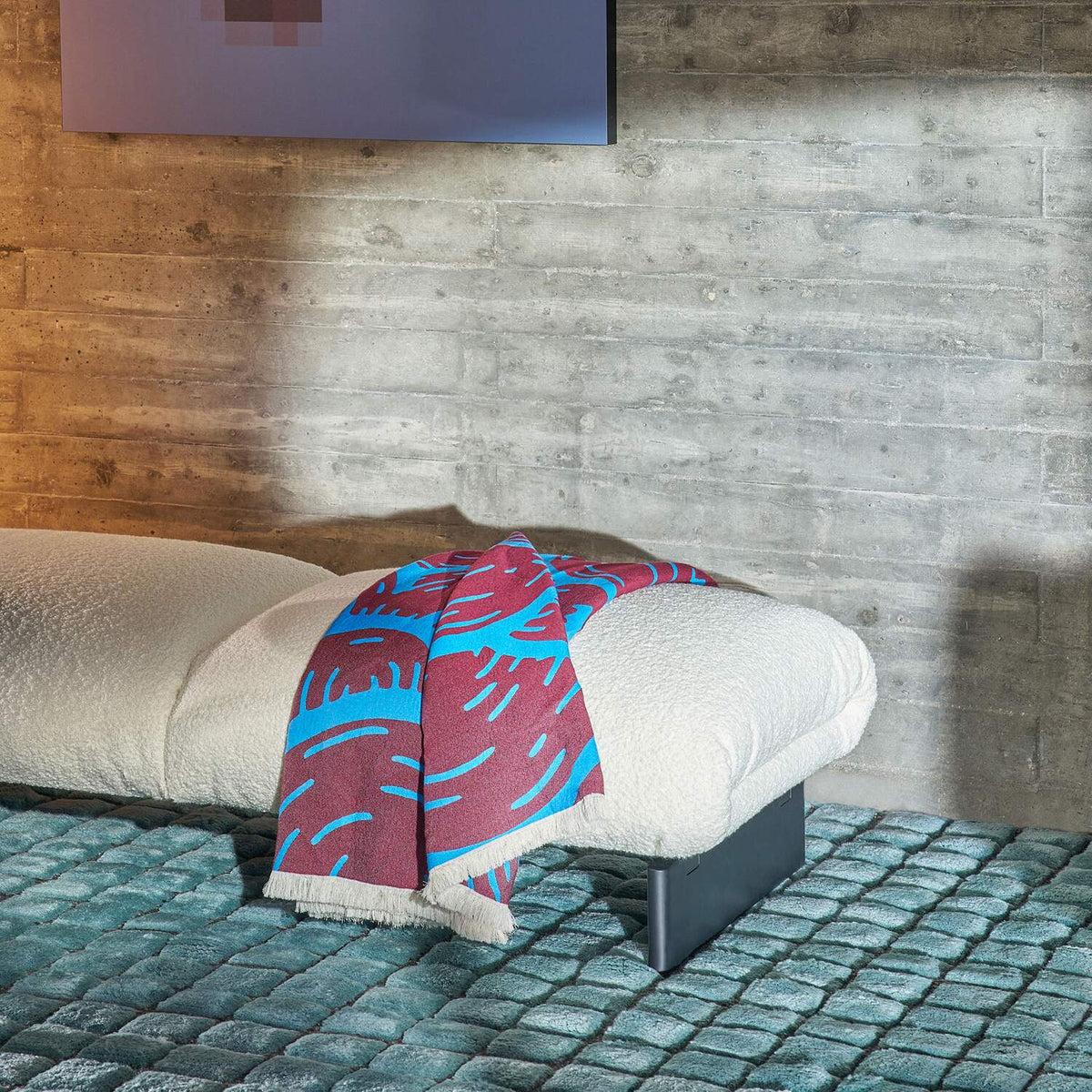 Canapé Mon-Cloud de Patricia Urquiola - Cassina-détail du pouf intégré-The Woods Gallery