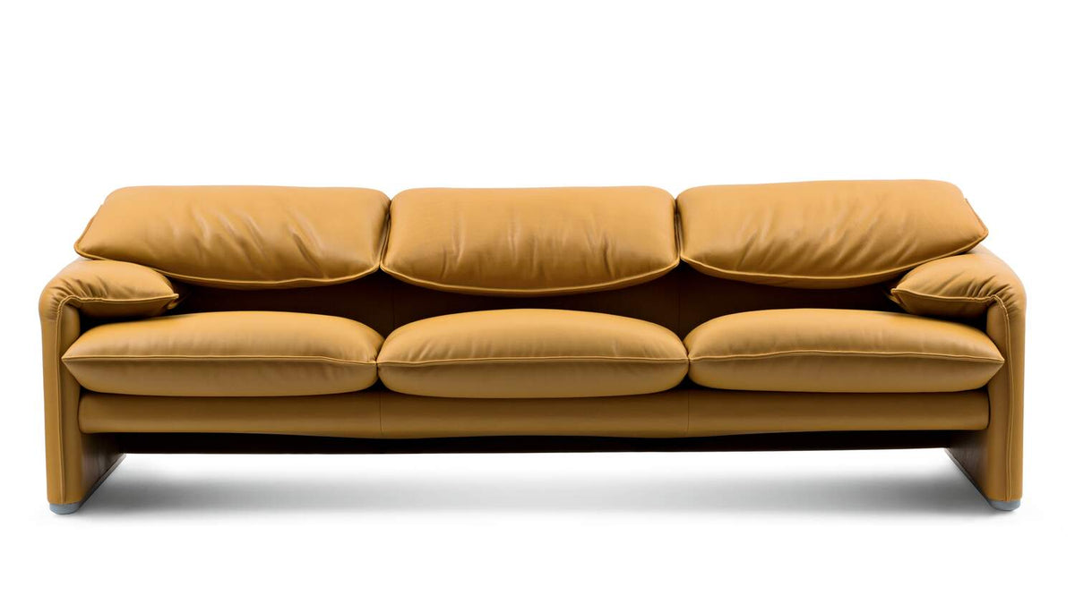 Canapé Maralunga 40 de Vico Magistretti - Cassina-version 3 places en tissu-The Woods Gallery