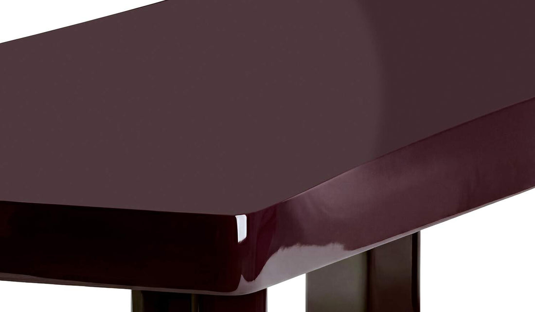 Table basse 515 Plana de Charlotte Perriand - Cassina-gros plan sur l&