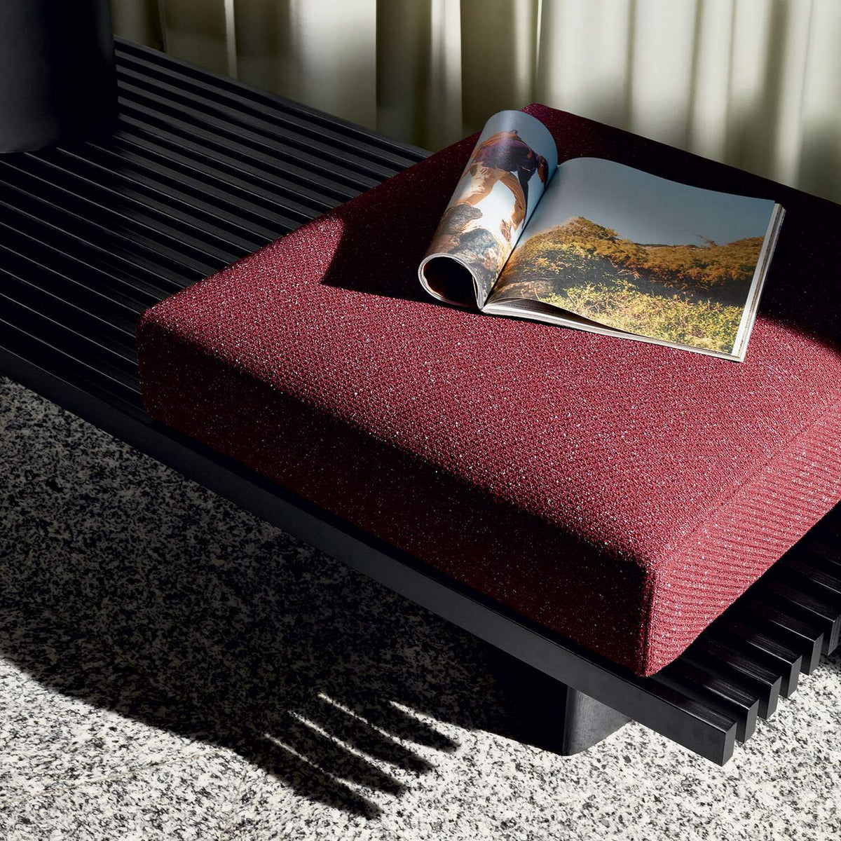 Banc modulable 514 Refolo de Charlotte Perriand - Cassina-détail de l&