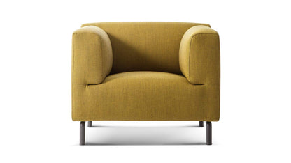 Fauteuil Met de Piero Lissoni - Cassina-fauteuil vu de trois quarts-The Woods Gallery