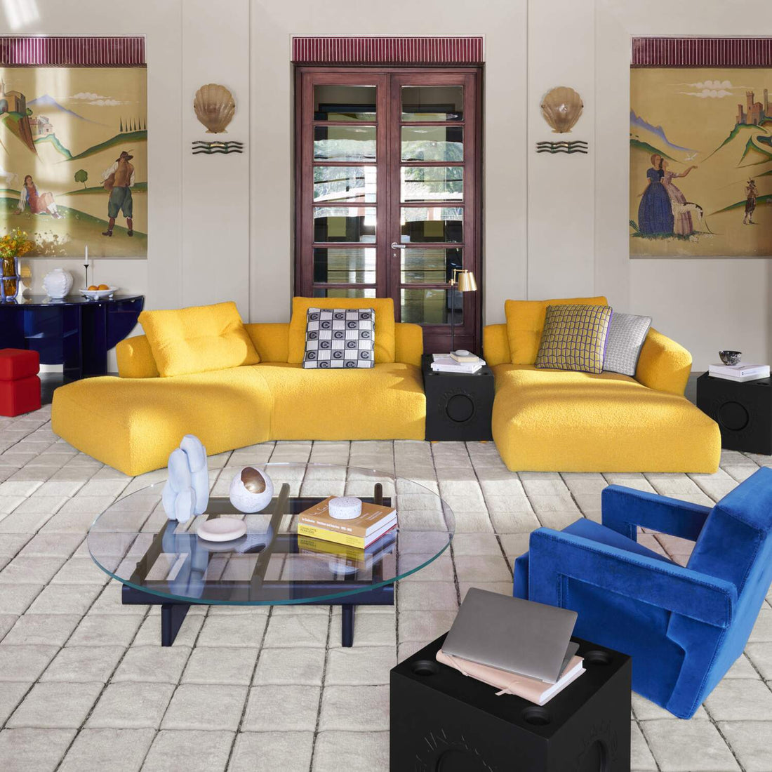 Canapé Sengu Bold de Patricia Urquiola - Cassina - Livraison rapide-en situation 1-The Woods Gallery