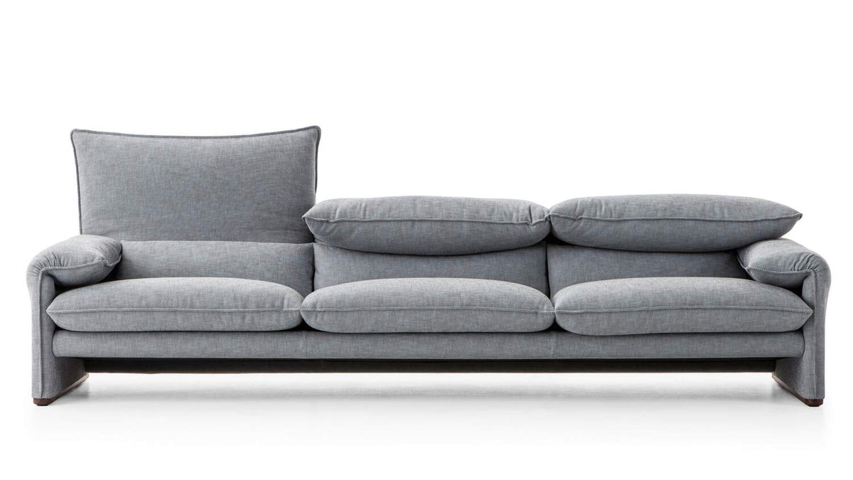 Canapé Maralunga Maxi de Vico Magistretti - Cassina-version 3 places en tissu-The Woods Gallery