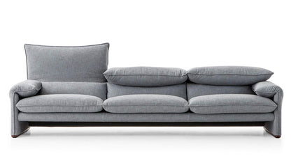 Canapé Maralunga Maxi de Vico Magistretti - Cassina-version 3 places en tissu-The Woods Gallery