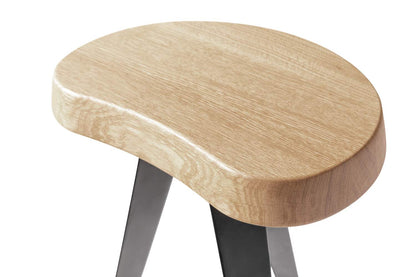 Tabouret 531 Mexique de Charlotte Perriand - Cassina-gros plan sur l&