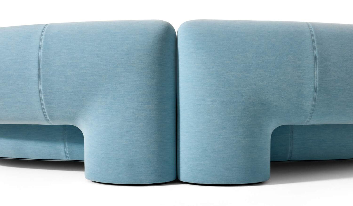 Canapé Dudet Bold de Patricia Urquiola - Cassina-détail du pied-The Woods Gallery
