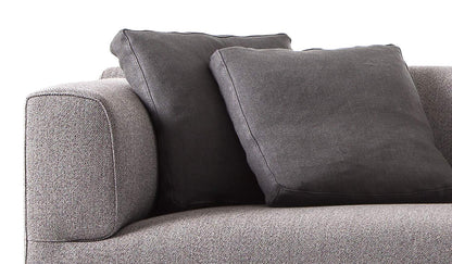 Canapé modulable Met de Piero Lissoni - Cassina-détail des coussins-The Woods Gallery