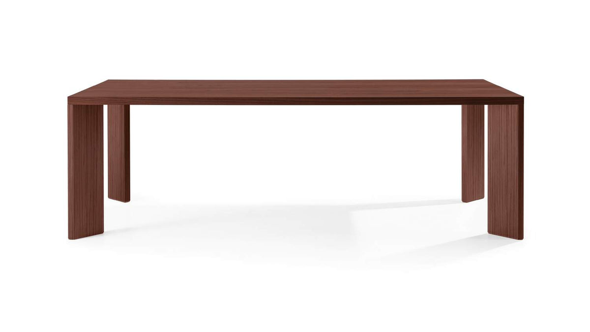 Table Ordinal de Michael Anastassiades - Cassina-plateau et pieds en noyer américain-The Woods Gallery