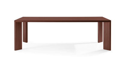 Table Ordinal de Michael Anastassiades - Cassina-plateau et pieds en noyer américain-The Woods Gallery