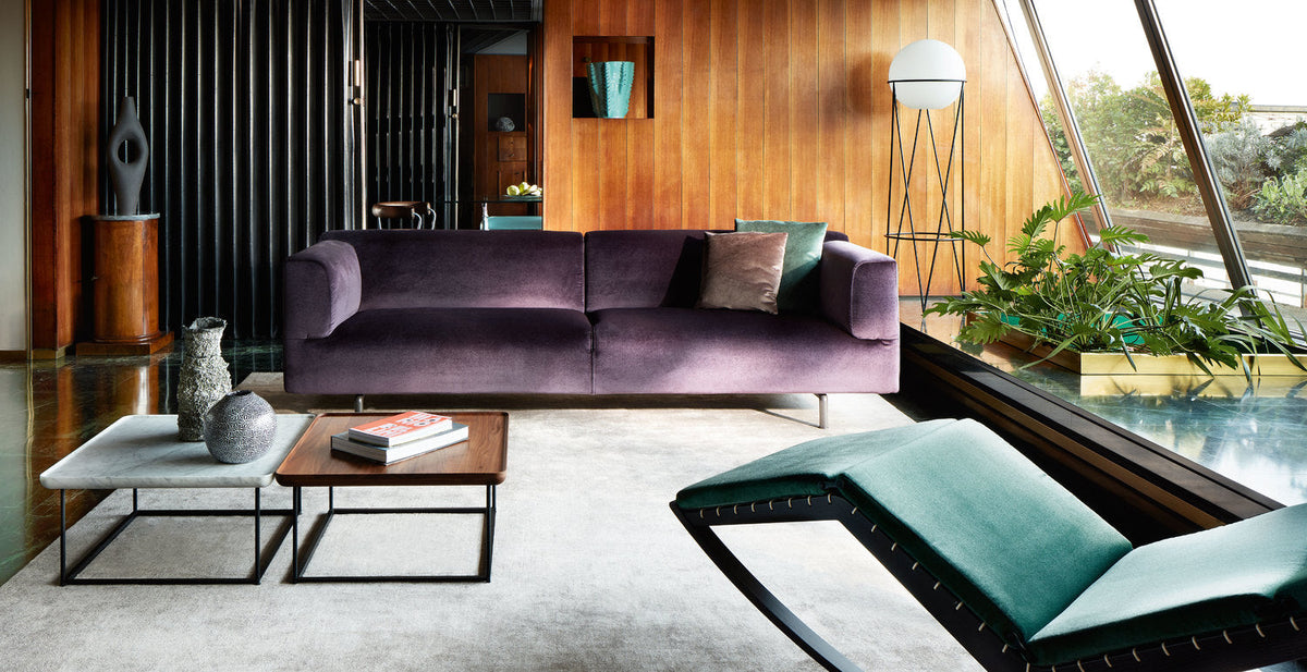 Canapé modulable Met de Piero Lissoni - Cassina-canapé en ambiance salon-The Woods Gallery