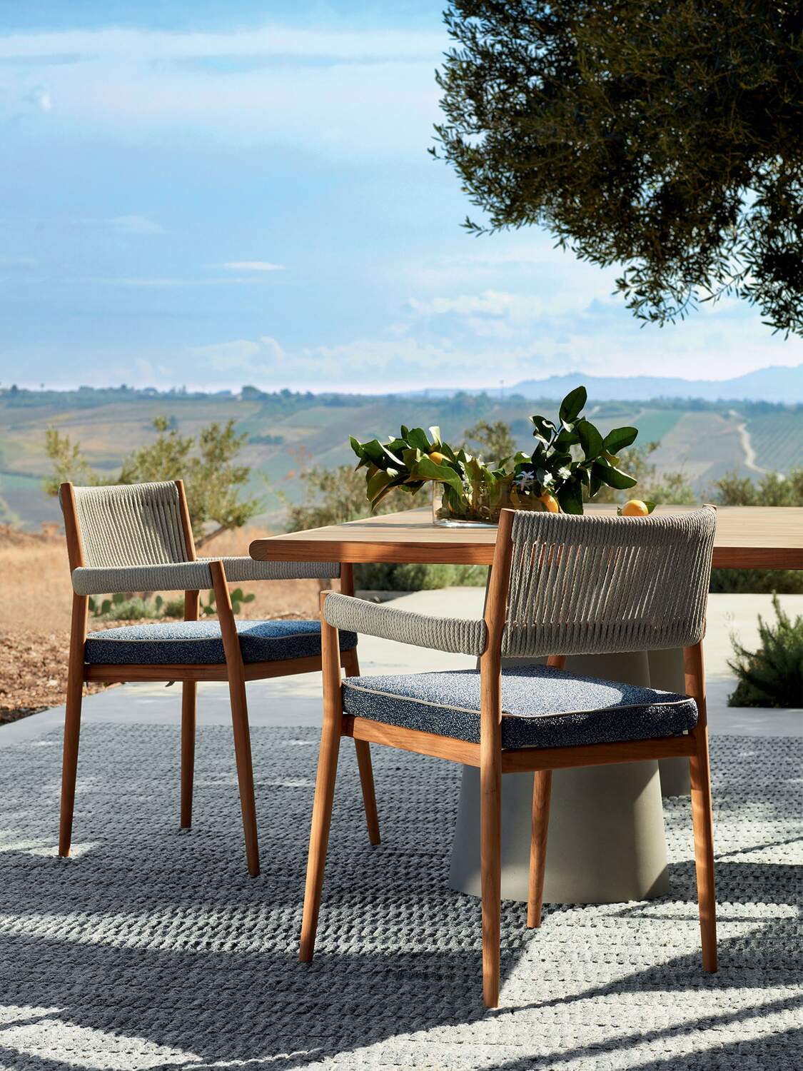 Table rectangulaire d&