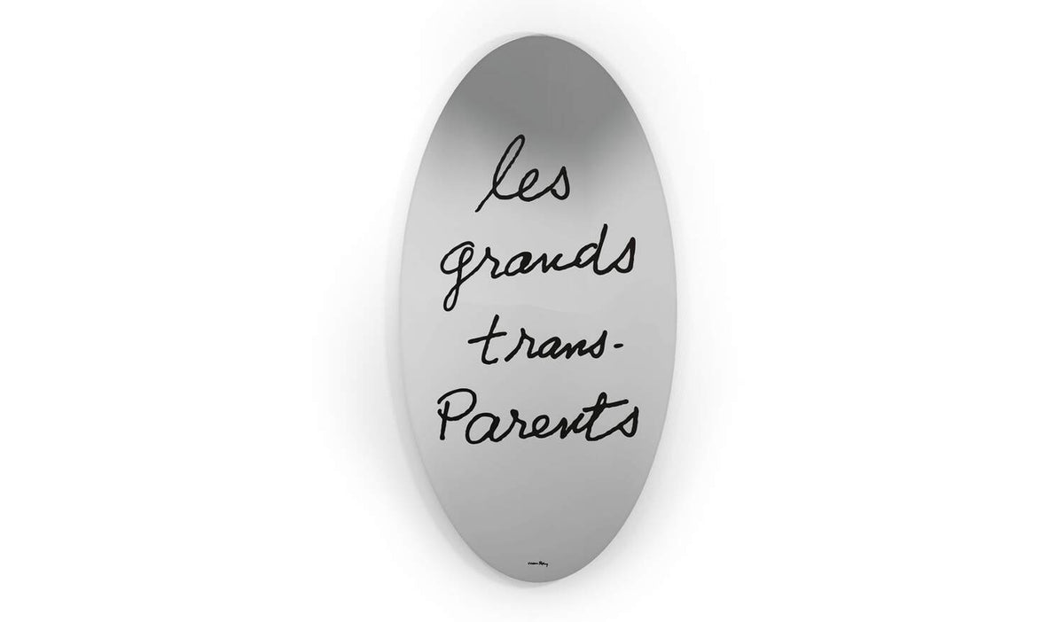 Miroir Les Grands Trans-Parents de Man Ray - Cassina-détail de l&