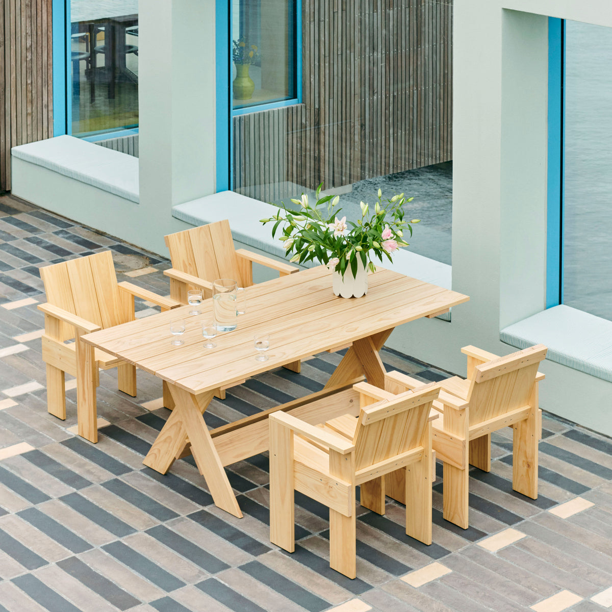 Table Crate de Gerrit Rietveld - Hay