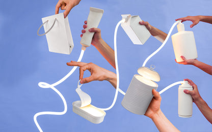 Lampe Daily Glow Milk de Alessandro Zambelli - Seletti-vue 2-The Woods Gallery