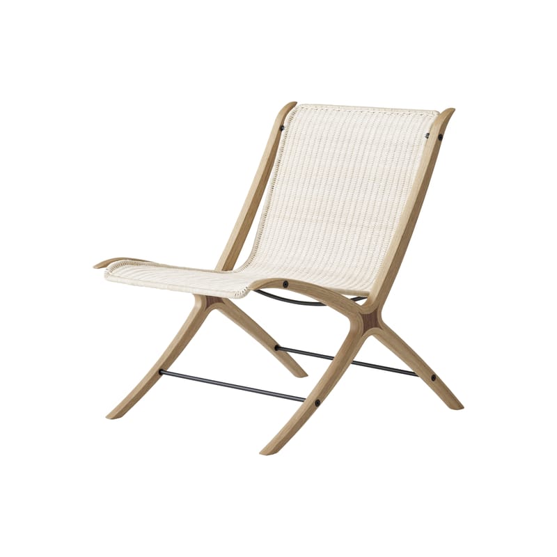 fauteuil Lounge X HM10 (1959) de Hvidt &amp; Mølgaard - &amp;Tradition-The Woods Gallery