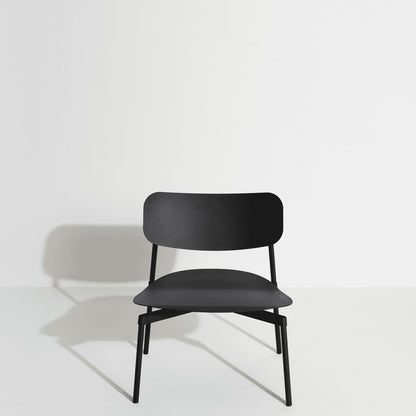 Fauteuil lounge Fromme de Tom Chung - Petite Friture-Noir-The Woods Gallery