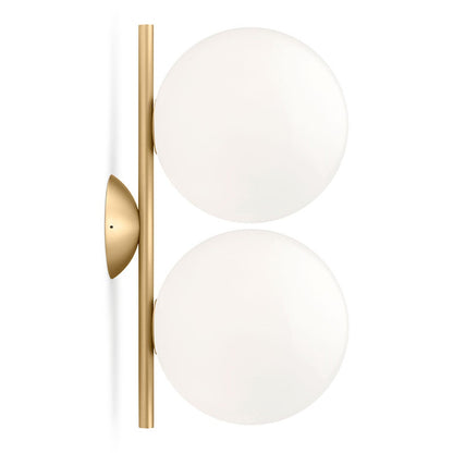 Applique Plafonnier IC Light C/W1 double de Michael Anastassiades – photo officielle Flos