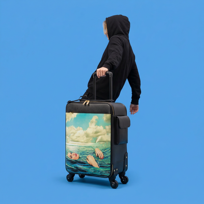 Valise Trolley Sea Girl de ToiletPaper - Seletti-en situation 1, visuel de synthèse-The Woods Gallery