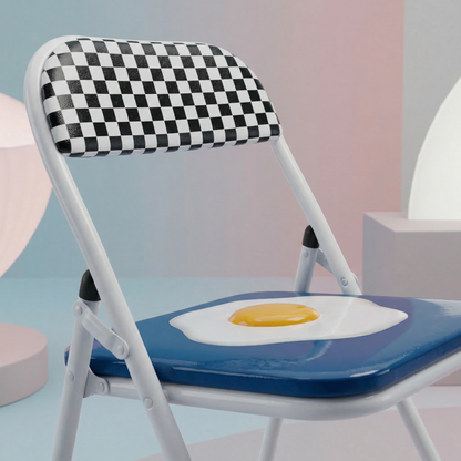 Chaise pliante Blow Egg de Studio Job - Seletti-vue 5-The Woods Gallery