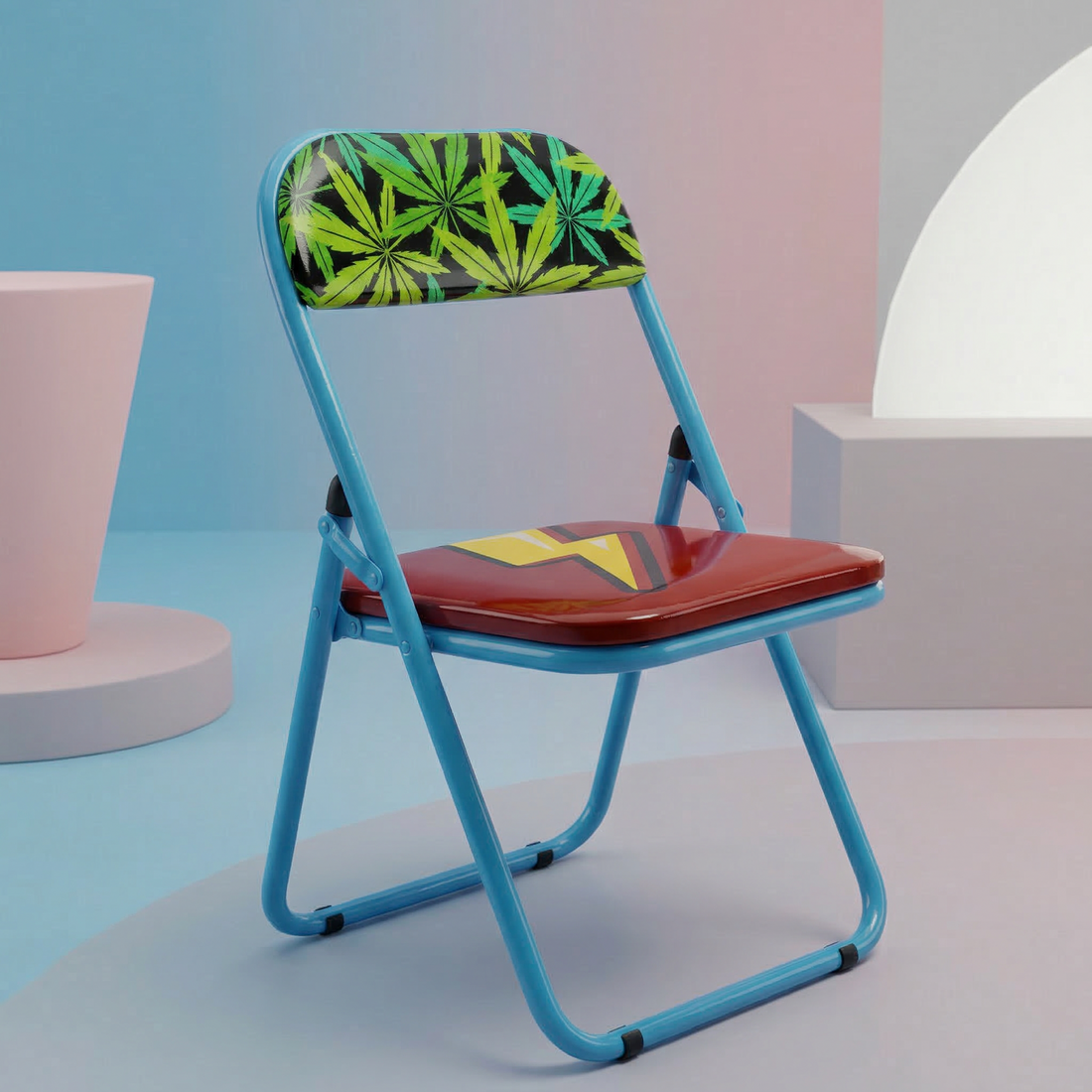 Chaise pliante Blow Flash de Studio Job - Seletti-vue 2-The Woods Gallery