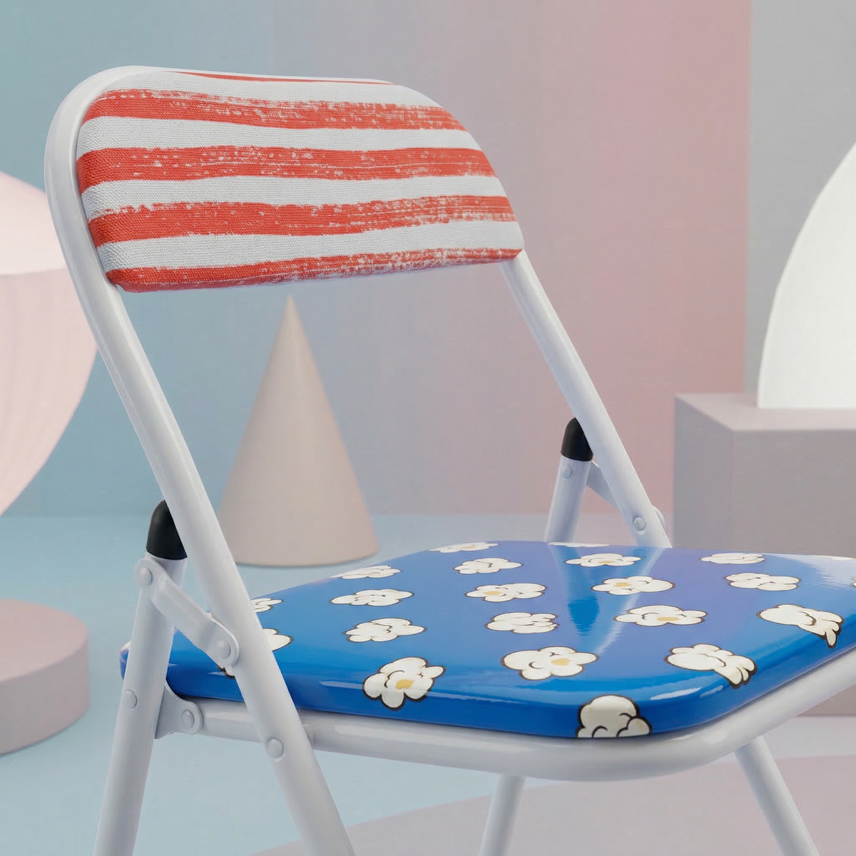 Chaise pliante Blow Pop Corn de Studio Job - Seletti-vue 2-The Woods Gallery