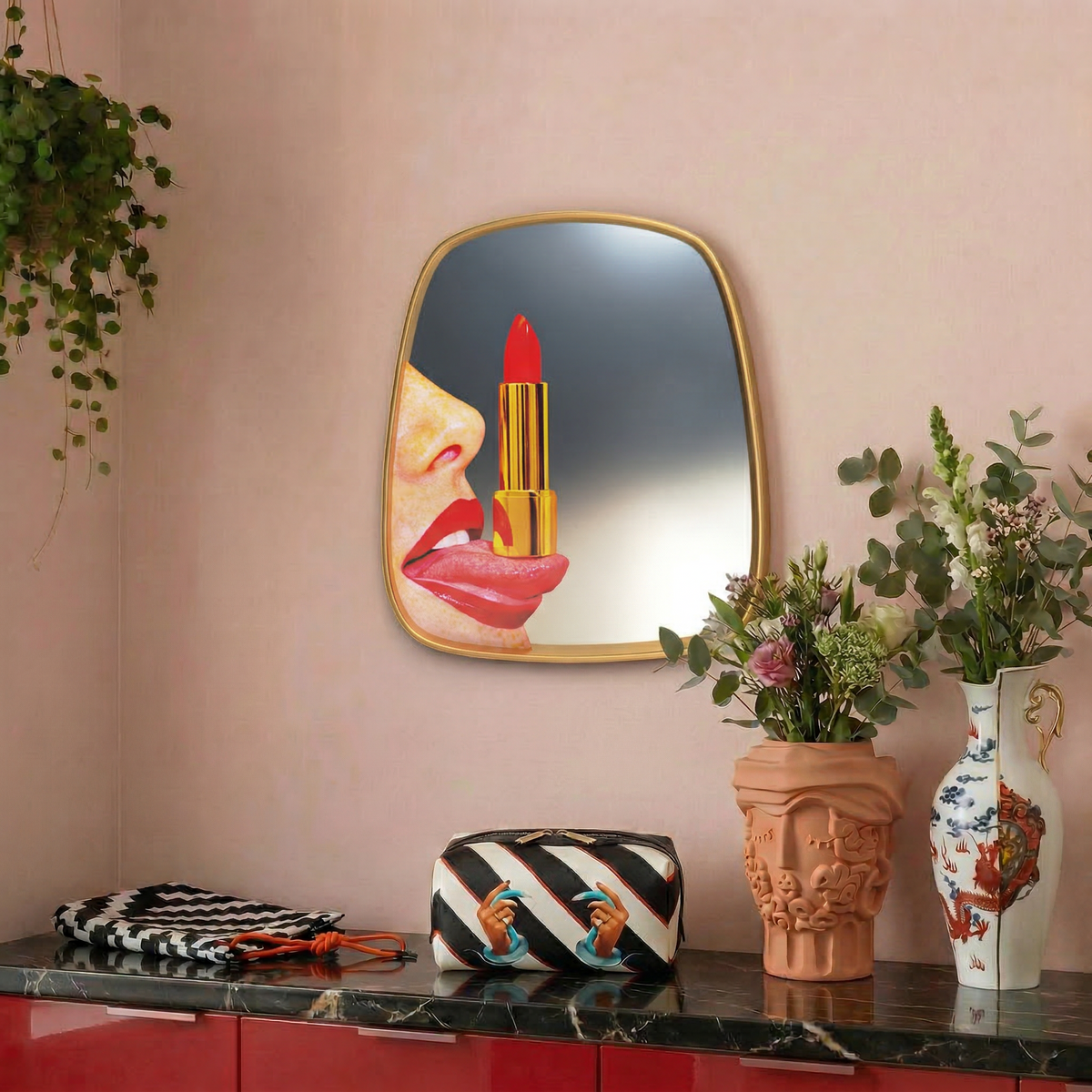 Miroir Tongue de ToiletPaper - Seletti-vue 1-The Woods Gallery