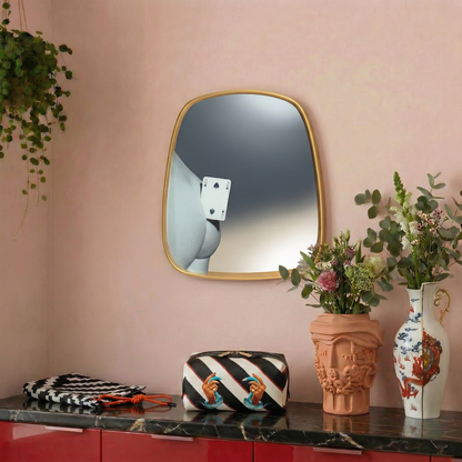Miroir Two of Spades de ToiletPaper - Seletti-vue 2-The Woods Gallery
