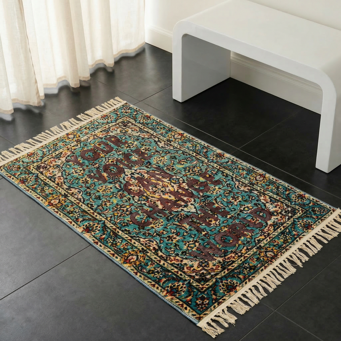 Tapis Burnt Carpet Voice 80×120 de Loredana Longo - Seletti-vue 2-The Woods Gallery