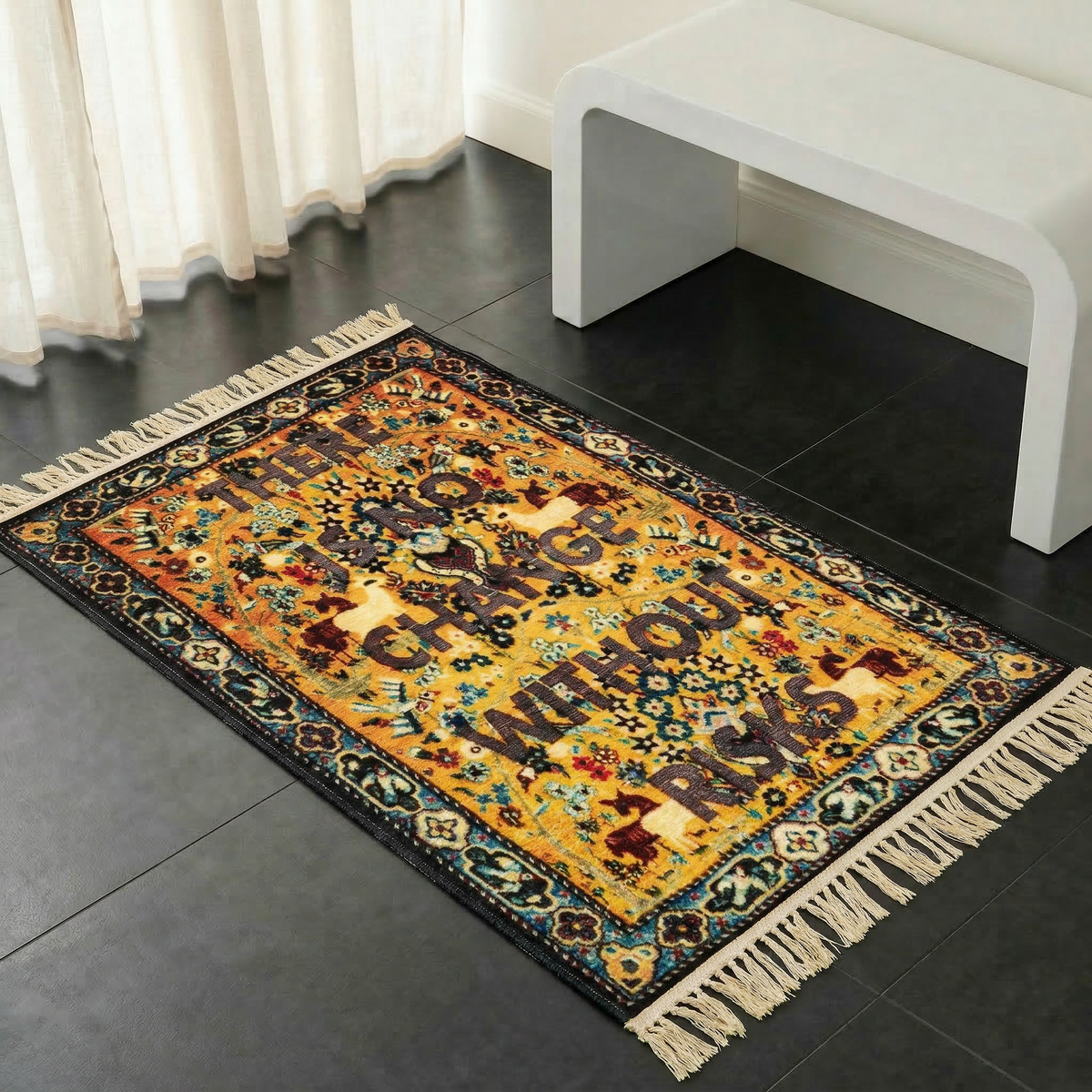 Tapis Burnt Carpet Change 80×120 de Loredana Longo - Seletti-vue 2-The Woods Gallery
