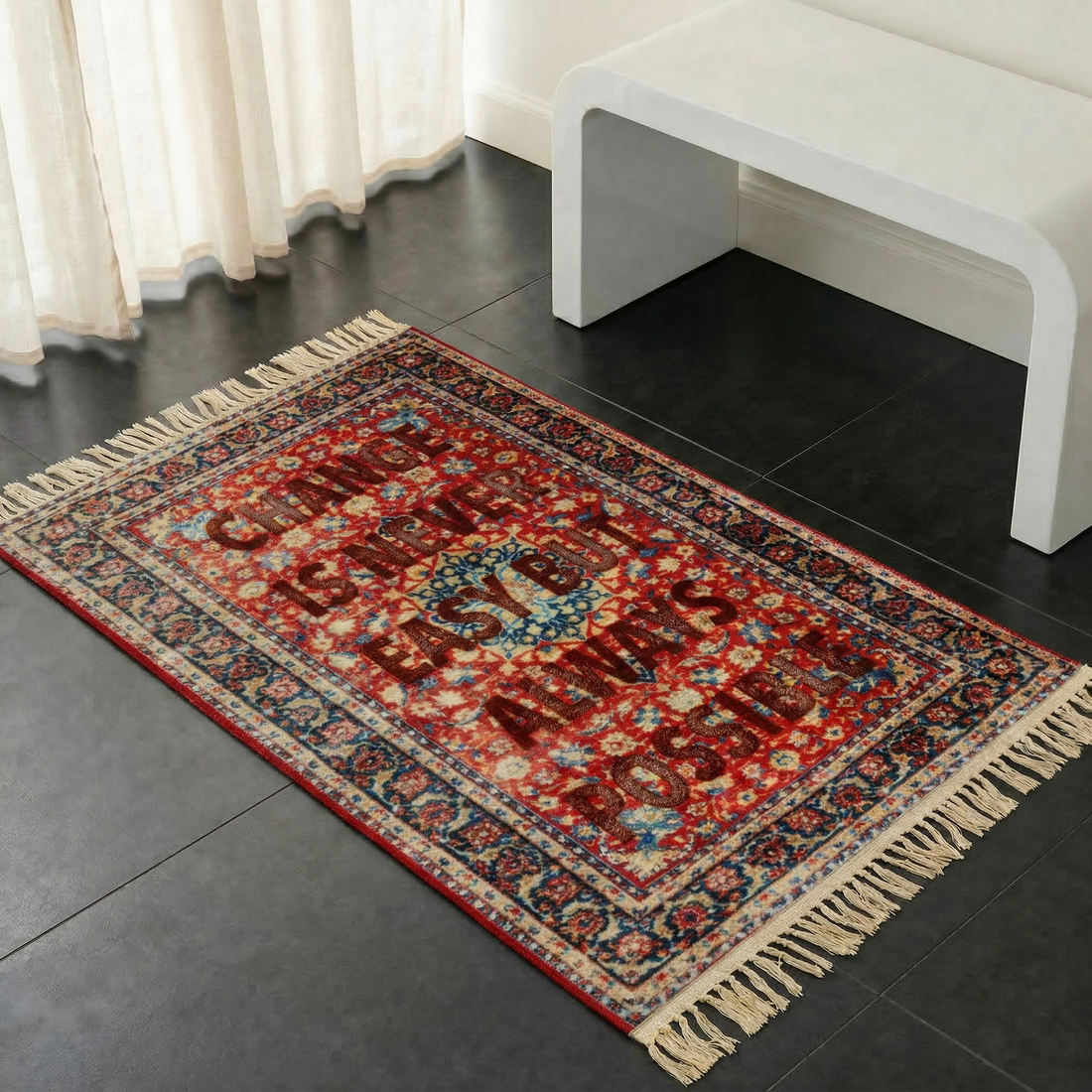 Tapis Burnt Carpet Possible 80×120 de Loredana Longo - Seletti-vue 2-The Woods Gallery