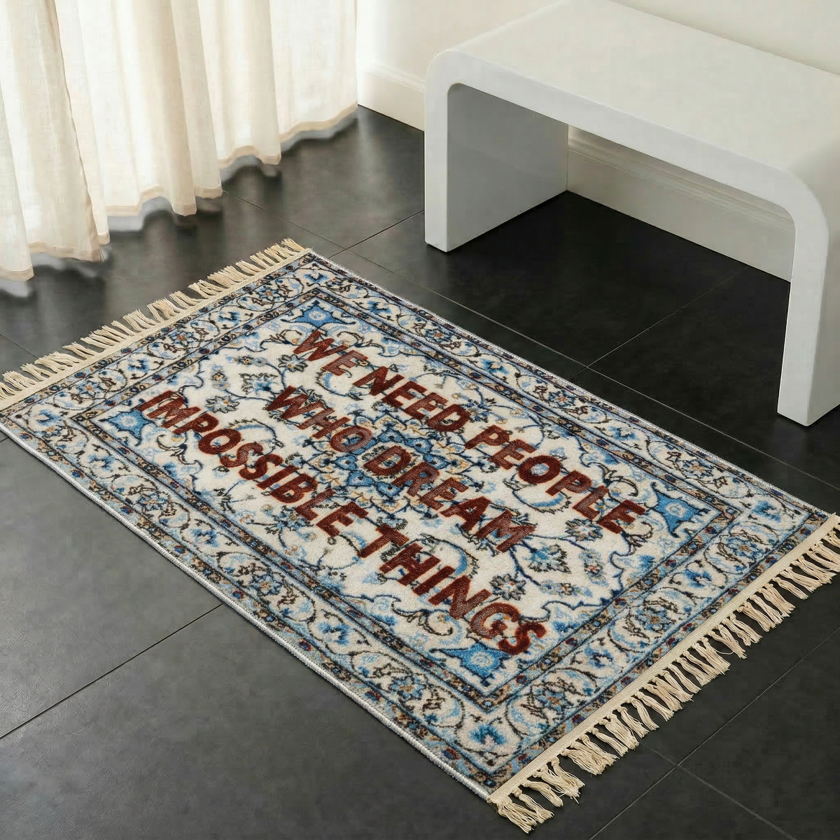 Tapis Burnt Carpet Impossible Things de Loredana Longo - Seletti-vue 2-The Woods Gallery