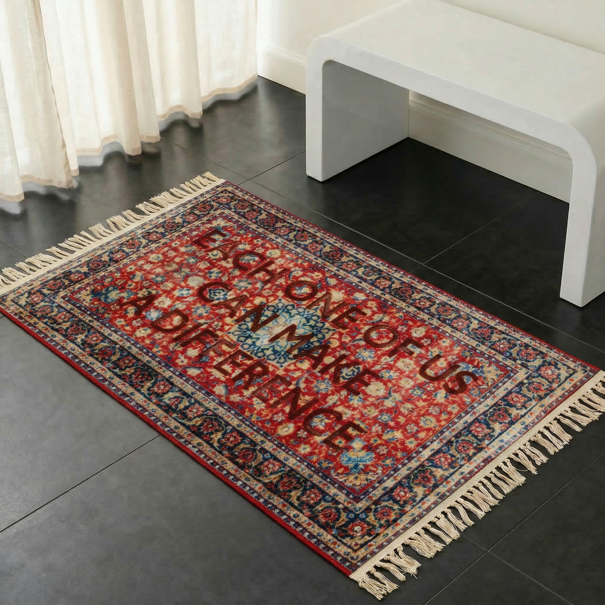 Tapis Burnt Carpet Difference 80×120 de Loredana Longo - Seletti-vue 2-The Woods Gallery