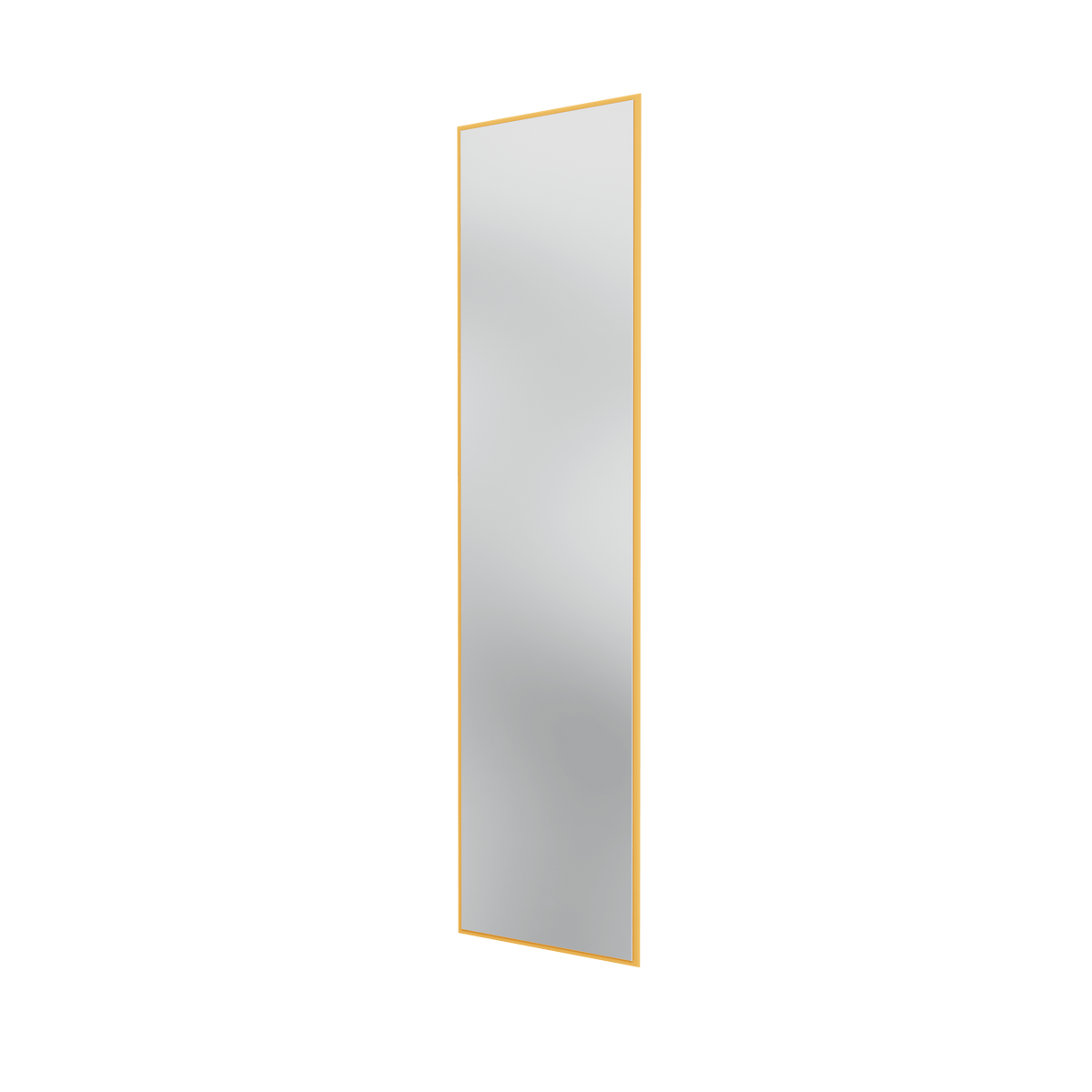 Miroir Colour Frame SG3208 Montana, cadre laqué 166 Acacia, vue de trois quarts sur fond blanc