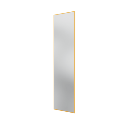 Miroir Colour Frame SG3208 Montana, cadre laqué 166 Acacia, vue de trois quarts sur fond blanc