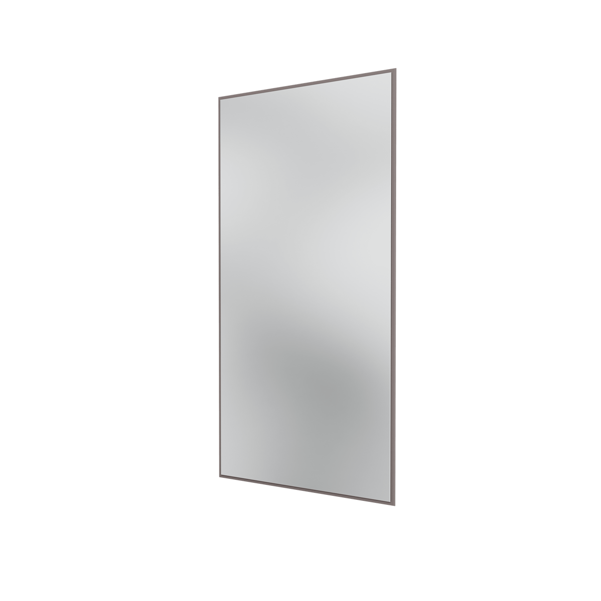 Miroir Colour Frame SP1224 Montana, cadre laqué 35 Coffee, vue de trois quarts sur fond blanc