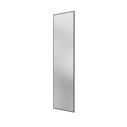 Miroir Colour Frame SG3208 Montana, cadre laqué 147 Shadow, vue de trois quarts sur fond blanc