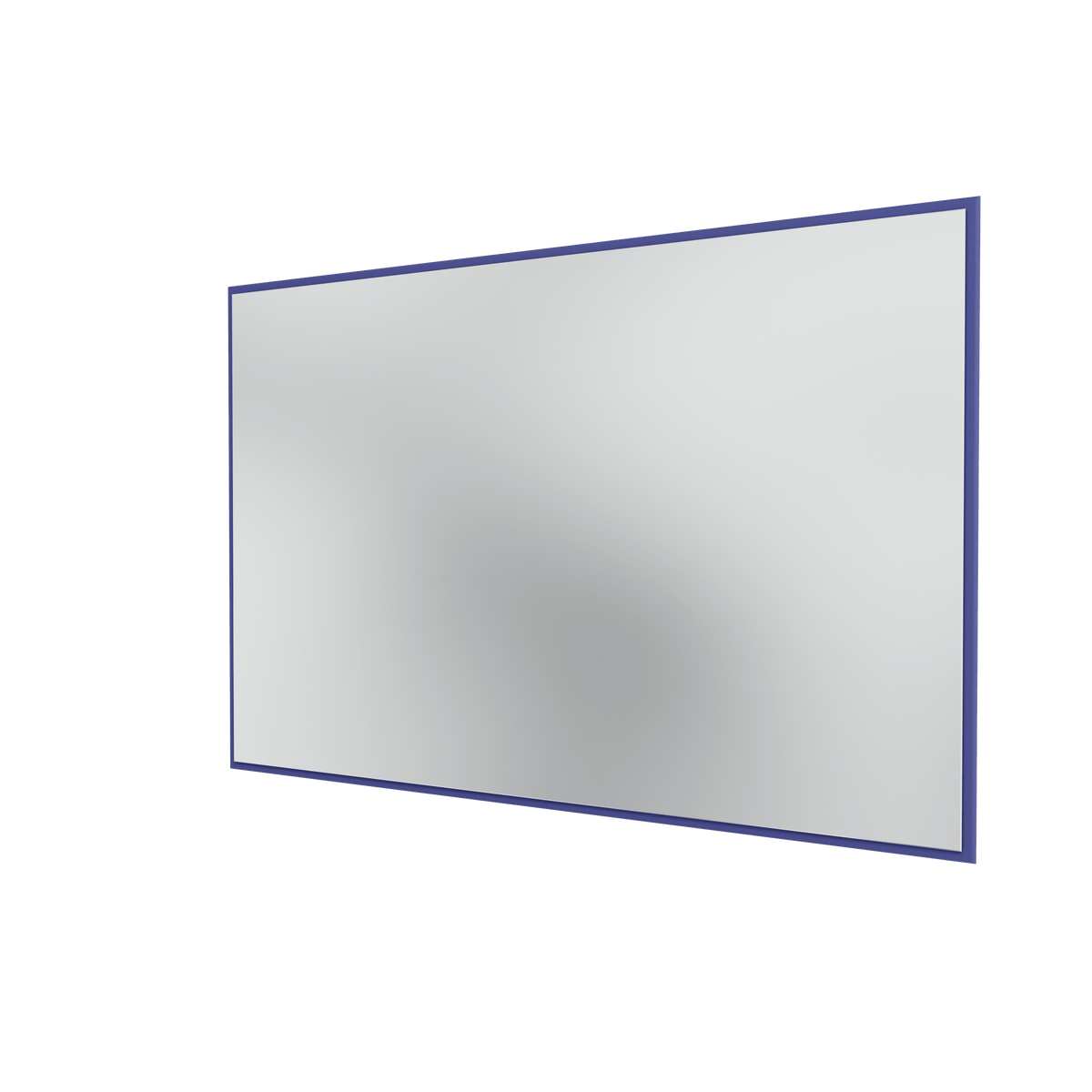 Miroir Colour Frame SP1812 Montana, cadre laqué 135 Monarch, vue de trois quarts sur fond blanc