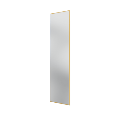 Miroir Colour Frame SG3208 Montana, cadre laqué 157 Cumin, vue de trois quarts sur fond blanc