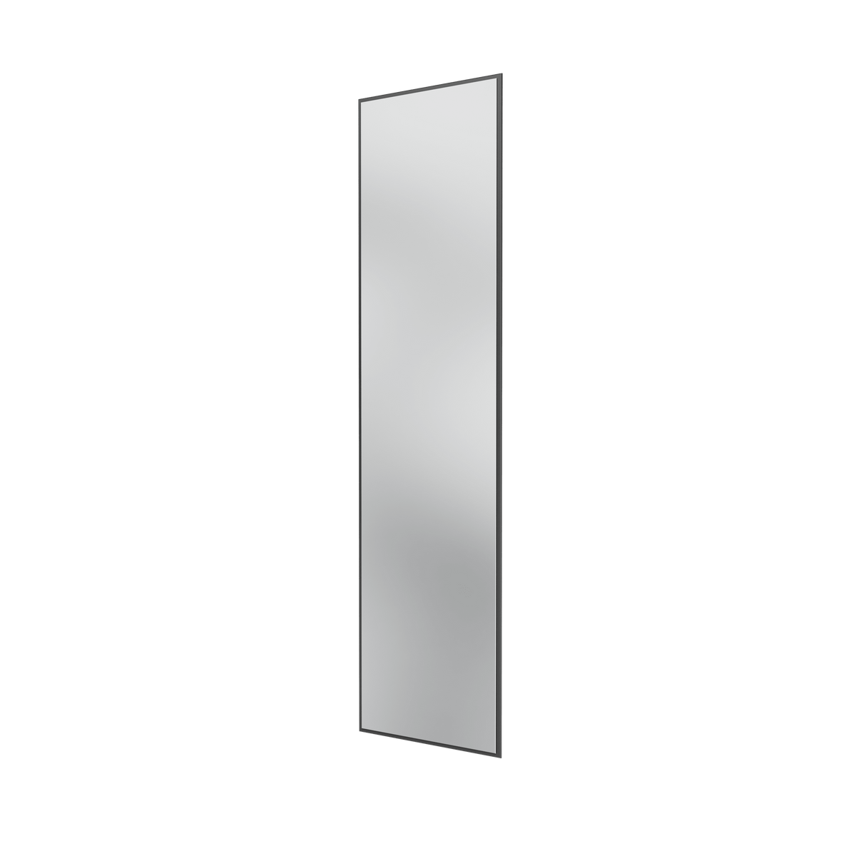 Miroir Colour Frame SG3208 Montana, cadre laqué 04 Anthracite, vue de trois quarts sur fond blanc