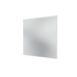 Miroir Colour Frame SP1818 Montana, cadre laqué 01 White, vue de trois quarts sur fond blanc