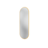 Miroir Colour Frame FIGURE Montana, cadre laqué 166 Acacia, vue de trois quarts sur fond blanc